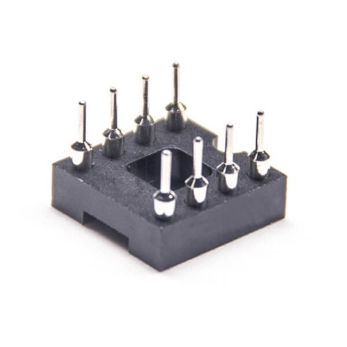 5pcs 2.54mm Header Double Circular Holes Socket 180 Degree Dip 5pcs 2.54mm Header Double Circular Holes Socket 180 Degree Dip