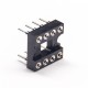 5pcs 2.54mm Header Double Circular Holes Socket 180 Degree Dip 5pcs 2.54mm Header Double Circular Holes Socket 180 Degree Dip