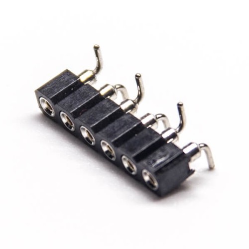 5pcs 6 Pin Female Header Single Row SMT 2.54mm Picth PCB Mount 5pcs 6 Pin Female Header Single Row SMT 2.54mm Picth PCB Mount