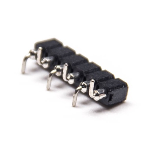5pcs 6 Pin Female Header Single Row SMT 2.54mm Picth PCB Mount 5pcs 6 Pin Female Header Single Row SMT 2.54mm Picth PCB Mount