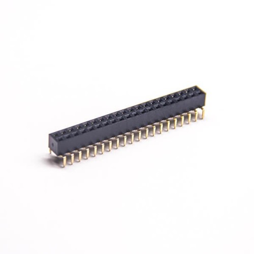 Dual Row 40 Pin Female Header Right Angled Through Hole 2.54mm PH Dual Row 40 Pin Female Header Right Angled Through Hole 2.54mm PH