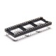 Female Pin Header Socket IC Circular Holes 2.5mm Straight PCB Mount Female Pin Header Socket IC Circular Holes 2.5mm Straight PCB Mount