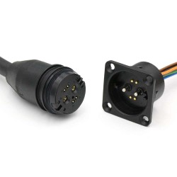 30A HighCurrent 7Pin Magnetic Charging Cable for Automotive and Medical Smart Products Magnetic Cable with Magnetic Properties