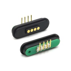 4Pin Magnetic Charging Cable for Rugged TwoWay Radios Magnetic Data Cable with Magnetic Connector