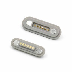 6Pin BarShaped Magnetic Connector 90Degree Bend 6Pin Magnetic Connector Magnetic Charging