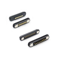 9Core Magnetic Head Magnetic Connector Waterproof Adsorption Charging Male Female Socket
