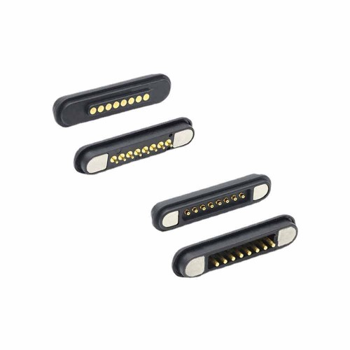 Bar Shaped 6Pin Magnetic Connector Waterproof High Current Magnetic Male Female Socket Bar Shaped 6Pin Magnetic Connector Waterproof High Current Magnetic Male Female Socket