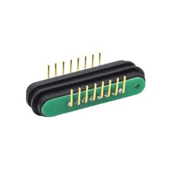Bendable 8 9Pin Waterproof HighCurrent Magnetic Connector for Medical Devices and Smart Applications