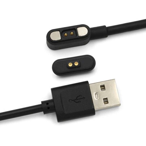 Black and White 2Pin Magnetic Connector Charging Cable Waterproof Magnetic Male Female Socket Black and White 2Pin Magnetic Connector Charging Cable Waterproof Magnetic Male Female Socket