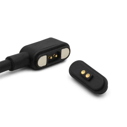 Black and White 2Pin Magnetic Connector Charging Cable Waterproof Magnetic Male Female Socket Black and White 2Pin Magnetic Connector Charging Cable Waterproof Magnetic Male Female Socket