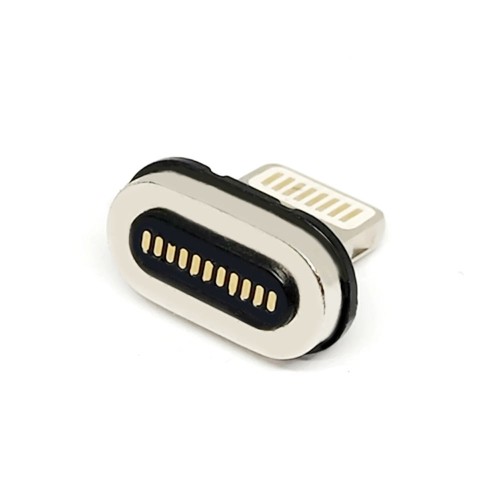 Efficient Fast Charging 11-Pin Oval Shape Magnetic Male Connector with Strong Magnetic Connection Efficient Fast Charging 11-Pin Oval Shape Magnetic Male Connector with Strong Magnetic Connection