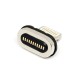Efficient Fast Charging 11-Pin Oval Shape Magnetic Male Connector with Strong Magnetic Connection Efficient Fast Charging 11-Pin Oval Shape Magnetic Male Connector with Strong Magnetic Connection