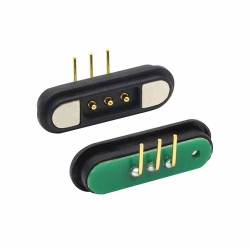 Specialized 3Core Magnetic Connector 3Pin Magnetic Connector with Magnetic Head