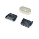 Three-in-One Oval Shape 11-Pin Magnetic Connector Set with 240W Magnetic Male-Female Head Three-in-One Oval Shape 11-Pin Magnetic Connector Set with 240W Magnetic Male-Female Head
