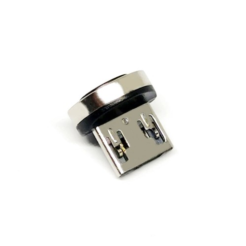 Three-in-One Round Magnetic MICRO Fast Charging Connector Set with Type-C Magnetic Data Cable Kit Three-in-One Round Magnetic MICRO Fast Charging Connector Set with Type-C Magnetic Data Cable Kit