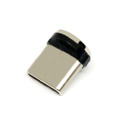 TYPE-C Magnetic Charging Head for Single-Point Charging and Data Transfer with Round Magnetic Attachable Male Head and Data Line Connector