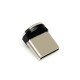 TYPE-C Magnetic Charging Head for Single-Point Charging and Data Transfer with Round Magnetic Attachable Male Head and Data Line Connector TYPE-C Magnetic Charging Head for Single-Point Charging and Data Transfer with Round Magnetic Attachable Male Head and Data Line Connector