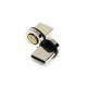 Versatile Round Magnetic TYPE-C Male Connector with Strong Magnetic Force and Three-in-One USB Male Head Versatile Round Magnetic TYPE-C Male Connector with Strong Magnetic Force and Three-in-One USB Male Head