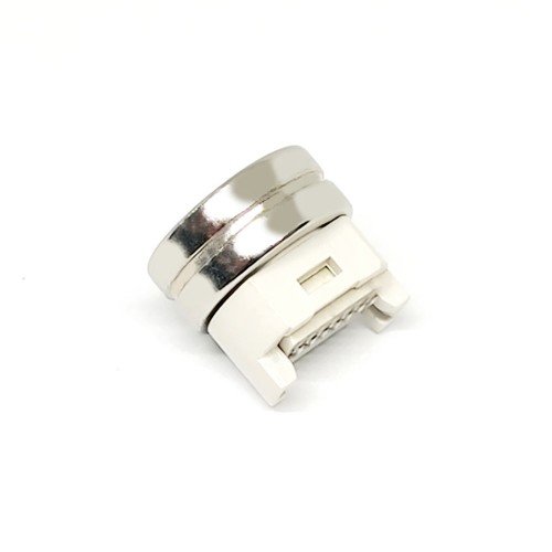 Vertical Mounting 7-Pin SMT Round Magnetic Connector with 7mm Line End for PCB Boards Vertical Mounting 7-Pin SMT Round Magnetic Connector with 7mm Line End for PCB Boards