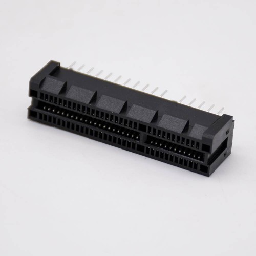 PCIE 4X Connector PCI-E64P Splint Slot Black Graphics Card Connector PCIE 4X Connector PCI-E64P Splint Slot Black Graphics Card Connector