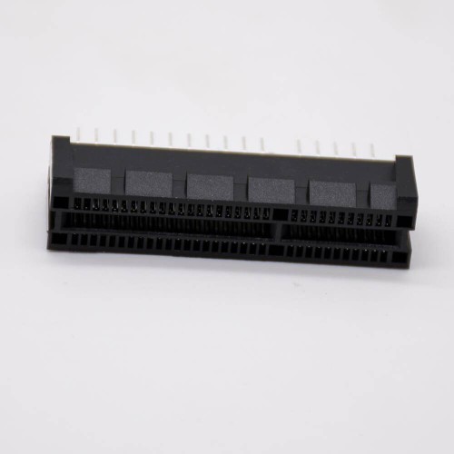 PCIE 4X Connector PCI-E64P Splint Slot Black Graphics Card Connector PCIE 4X Connector PCI-E64P Splint Slot Black Graphics Card Connector