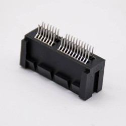 PCIE Board Connector 36 Pin 1X Splint Type Black Memory Card Slot