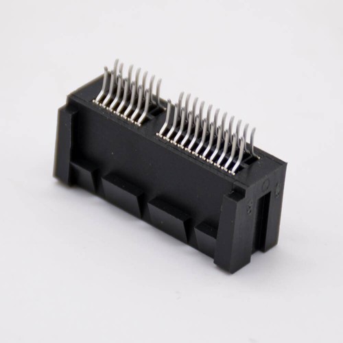 PCIE Board Connector 36 Pin 1X Splint Type Black Memory Card Slot PCIE Board Connector 36 Pin 1X Splint Type Black Memory Card Slot