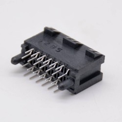 PCIE Connector Slots 26 Pin Black Plug-in Memory Card Slot Connector