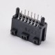 PCIE Connector Slots 26 Pin Black Plug-in Memory Card Slot Connector PCIE Connector Slots 26 Pin Black Plug-in Memory Card Slot Connector