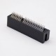PCIE Interface Connector Black Injection 64 Pin 4X Splint Slot PCIE Interface Connector Black Injection 64 Pin 4X Splint Slot