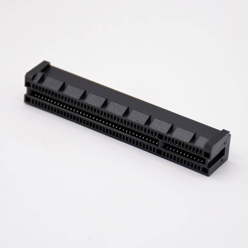 PCIE X8 Connector Pinout 98 Pin Black Splint Card Slot Connector PCIE X8 Connector Pinout 98 Pin Black Splint Card Slot Connector