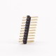 1.27 Pin Header Male Single Row 1×10 Connector (2pcs) 1.27 Pin Header Male Single Row 1×10 Connector (2pcs)