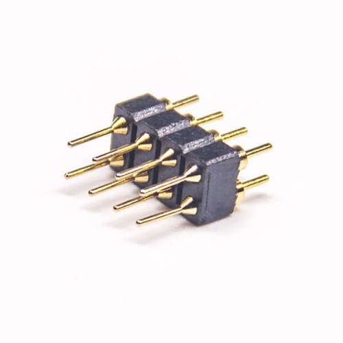 10pcs 8 Pin Header 2X4 Dual Row Circular Holes 180 Degree 2.54mm Gap DIP Type 10pcs 8 Pin Header 2X4 Dual Row Circular Holes 180 Degree 2.54mm Gap DIP Type