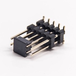 10pcs Double Row Male Pin Header Double Plastic 10 Pin SMT Type 180 Degree PCB Mount Connector