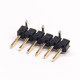 10pcs Single Row 2.54mm Male Pin Header Connector SMT Type for PCB Mount 10pcs Single Row 2.54mm Male Pin Header Connector SMT Type for PCB Mount