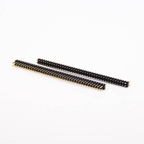 2.54 mm Male Pin Header Connectors Single Row 80 Pin 180 Degree 2.54 mm Male Pin Header Connectors Single Row 80 Pin 180 Degree