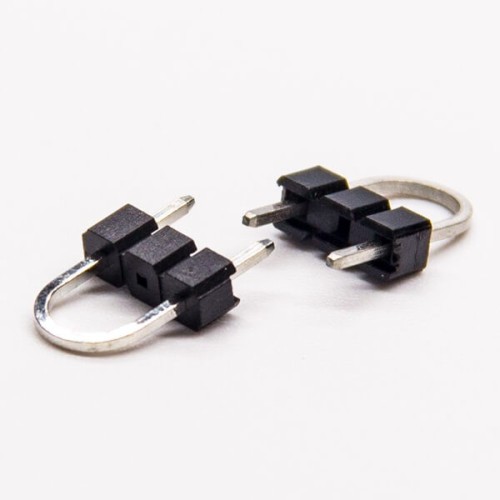 2.54mm Pin Header Single Row U Type 2 Pin Through Hole (2pcs) 2.54mm Pin Header Single Row U Type 2 Pin Through Hole (2pcs)