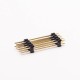 2pcs Dual Row Pin Header 10Pin 180 Degree Through Hole Dual Row 2pcs Dual Row Pin Header 10Pin 180 Degree Through Hole Dual Row