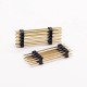 2pcs Dual Row Pin Header 10Pin 180 Degree Through Hole Dual Row 2pcs Dual Row Pin Header 10Pin 180 Degree Through Hole Dual Row