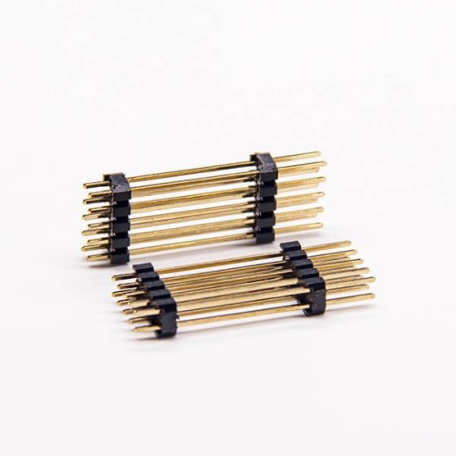 2pcs Dual Row Pin Header 10Pin 180 Degree Through Hole Dual Row 2pcs Dual Row Pin Header 10Pin 180 Degree Through Hole Dual Row