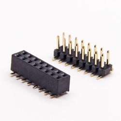 2pcs Female Header 16 Pin 2.0×1.5 PH Straight SMT Type