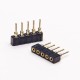 2pcs Female Header Circular Holes Socket 5 Pin 180 Degree 2.0mm Gap 2pcs Female Header Circular Holes Socket 5 Pin 180 Degree 2.0mm Gap