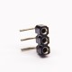 2pcs Female Header Right Angled Circular Holes 3 Way 2.54mm Pitch DIP 2pcs Female Header Right Angled Circular Holes 3 Way 2.54mm Pitch DIP