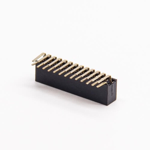 2pcs Pin Header Connector Female 1.27 2×13PIN Right Angled Through Hole 2pcs Pin Header Connector Female 1.27 2×13PIN Right Angled Through Hole