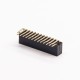 2pcs Pin Header Connector Female 1.27 2×13PIN Right Angled Through Hole 2pcs Pin Header Connector Female 1.27 2×13PIN Right Angled Through Hole