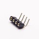 4 Pin Circular Holes Female Header 2.54mm Pitch 90 Degree (2pcs) 4 Pin Circular Holes Female Header 2.54mm Pitch 90 Degree (2pcs)