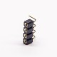 4 Pin Circular Holes Female Header 2.54mm Pitch 90 Degree (2pcs) 4 Pin Circular Holes Female Header 2.54mm Pitch 90 Degree (2pcs)
