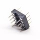 5pcs Round Pin Headers Straight Double Row 2.54mm DIP Type 5pcs Round Pin Headers Straight Double Row 2.54mm DIP Type