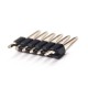 5pcs Single Row Straight Pin Header 2.54mm Picth SMT Type 5pcs Single Row Straight Pin Header 2.54mm Picth SMT Type