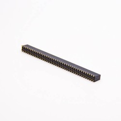 80 Pin Female Header Connector Dual Row SMT Type 8.5mm Plastic Height